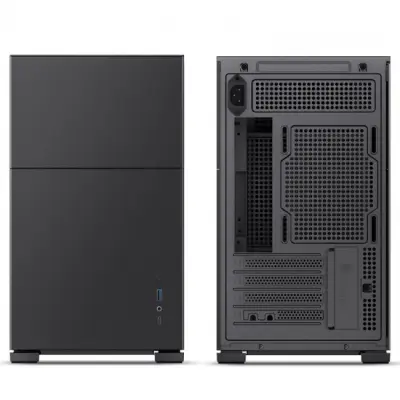 Jonsbo D31 obudowa Micro–ATX, Tempered Glass – czarny