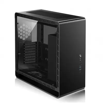 Jonsbo UMX6S E–ATX Midi–Tower, Tempered Glass – czarny