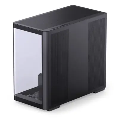 Jonsbo D300 Midi-Tower, Tempered Glass - czarna