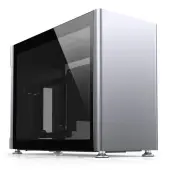Jonsplus i100 Pro Mini-ITX Tempered Glass - srebrna