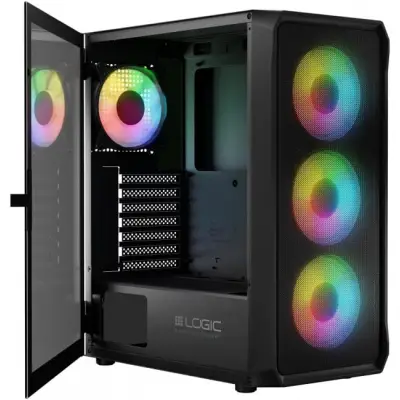 Logic Portos ARGB Midi czarna