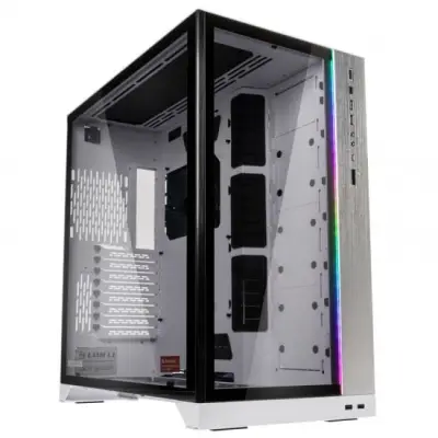 Lian Li O11Dynamic XL (ROG Certified) biało-srebrna