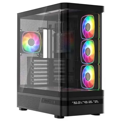 Modecom Volcano AQ200 ARGB czarna