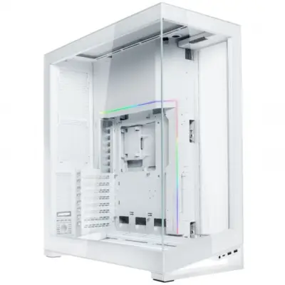 PHANTEKS NV Series NV7, Tempered Glass, ARGB - biały