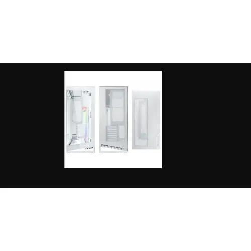 PHANTEKS NV Series NV7, Tempered Glass, ARGB - biały