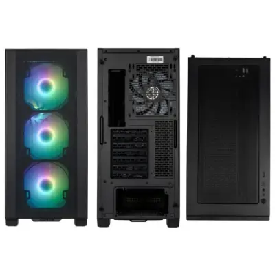Phanteks XT Pro Ultra Tempered Glass Windows, D-RGB - czarna