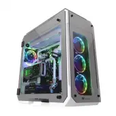 Thermaltake View 71 Riing Tempered Glass Snow