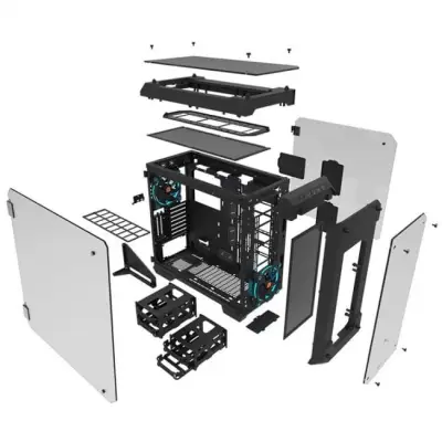 Thermaltake View 71 Riing Tempered Glass