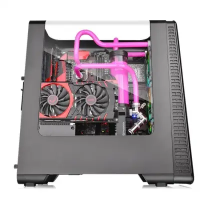Thermaltake View 28 RGB Gull-Wing Window Black