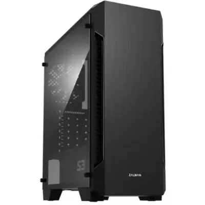 Zalman S3 ATX Mid Tower PC Case 120mm fan