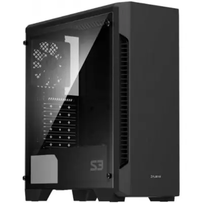 Zalman S3 ATX Mid Tower PC Case 120mm fan