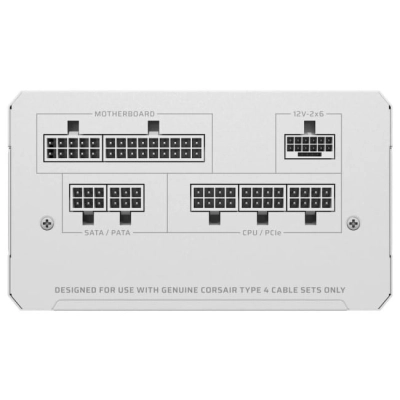 Corsair RM850e ThermalProtect CP-9020338-EU White