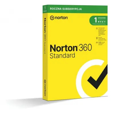 Norton 360 Standard BOX PL 1 + 1 - device - licencja na rok