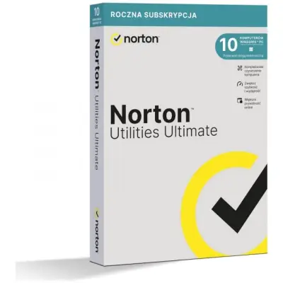 Norton Utilities Ultimate BOX PL 10 - device - licencja na rok