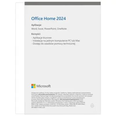 Microsoft Office 2024 Home PL