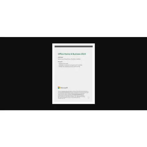 Microsoft Office 2024 Home & Business PL
