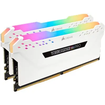 Corsair Vengeance RGB Pro White 16GB [2x8GB 3200MHz DDR4 CL16 1.35V DIMM]
