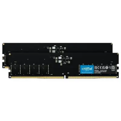 Crucial 128GB [2x64GB 5600MHz DDR5 CL46 DIMM]