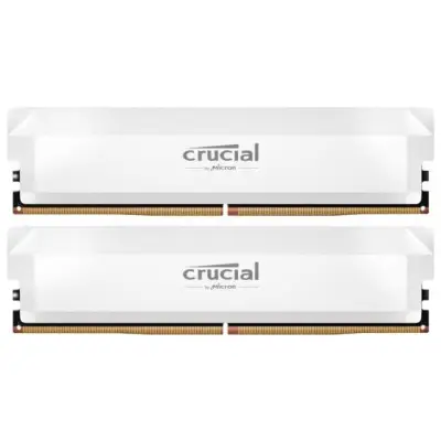 Crucial Pro Overclocking 32GB [2x16GB 6400MHz DDR5 CL32 UDIMM] biała