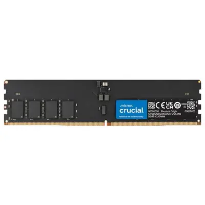 Crucial 64GB [1x64GB 6400MHz DDR5 CL52 DIMM]