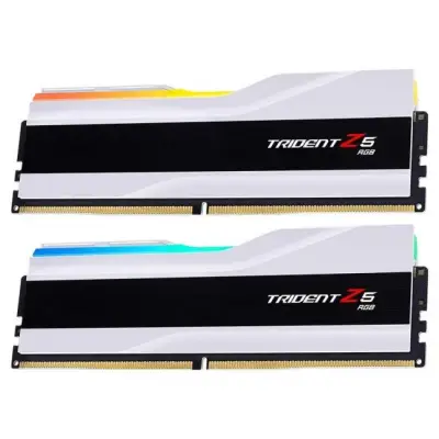 G.SKILL Trident Z5 RGB 64GB [2x32GB 6400MHz DDR5 CL32 XMP3 DIMM] biały