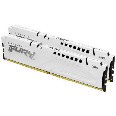 Kingston Fury Beast White 32GB [2x16GB 5200MHz DDR5 CL40 DIMM]