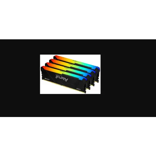 Kingston Fury Beast RGB 128GB [4x32GB 5600MHz DDR5 CL40 DIMM]
