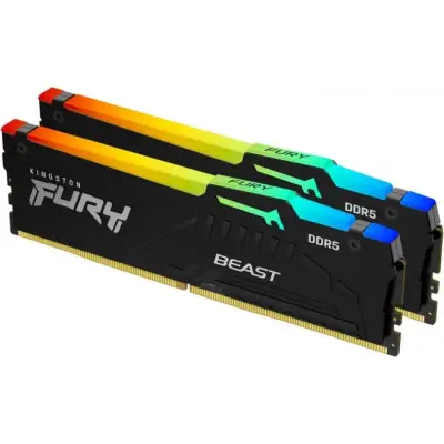 Kingston Fury Beast Black RGB EXPO 32GB [2x16GB 6400MHz DDR5 CL32 DIMM]