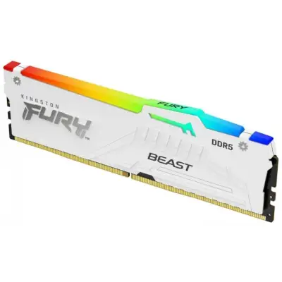 Kingston Fury Beast White RGB EXPO 64GB [2x32GB 6000MHz DDR5 CL30 DIMM]