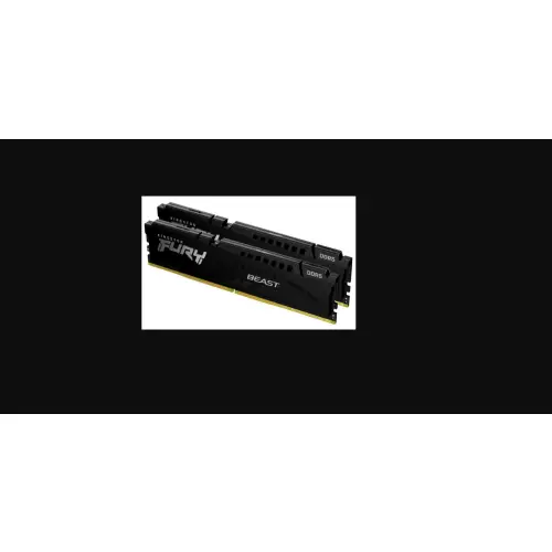 Kingston Fury Beast Black 64GB [2x32GB 5200MHz DDR5 CL40 DIMM] KF552C40BB2K2-64