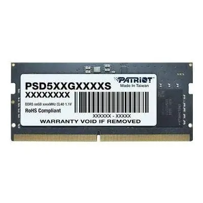 Patriot Signature 16GB [1x16GB 5600MHz DDR5 CL46 SODIMM]