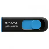 ADATA UV128 64GB USB 3.2 Gen1 czarno-niebieski