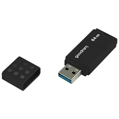 GOODRAM 64GB UME 3 czarny [USB 3.2 gen. 1]