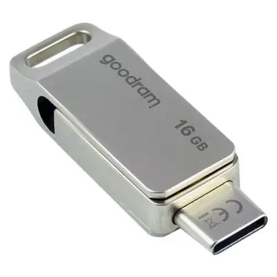 GOODRAM 16GB ODA3 srebrny [USB 3.2 / USB type C]