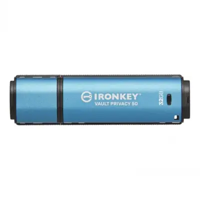 Kingston IronKey Vault Privacy 50 32GB USB 3.0 256bit AES Encrypted