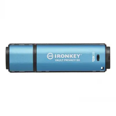 Kingston IronKey Vault Privacy 50 128GB USB 3.0 256bit AES Encrypted