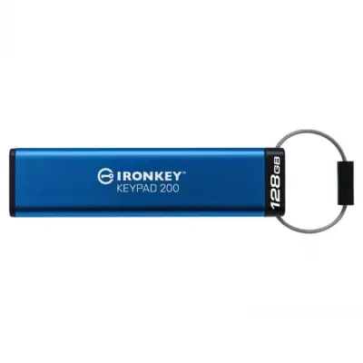 Kingston IronKey Keypad 200 128GB USB 3.0 AES Encrypted