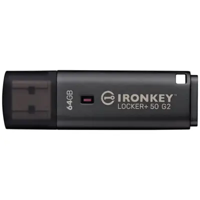 Kingston IronKey Locker+ 50 G2 64GB USB 3.2