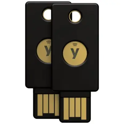 YubiKey 5 NFC Retail - zestaw 2 sztuk