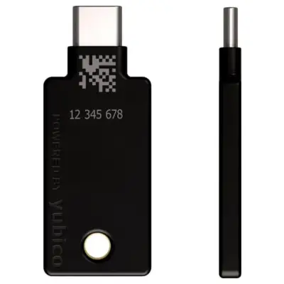 YubiKey 5C NFC Retail - zestaw 2 sztuk