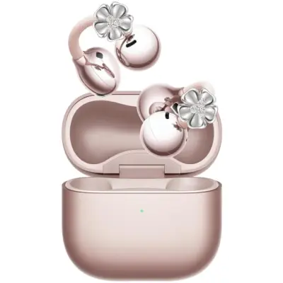 Huawei FreeClip 2 Różowe złoto Flower Edition - single flower