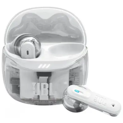 JBL Tune Flex 2 Ghost biały