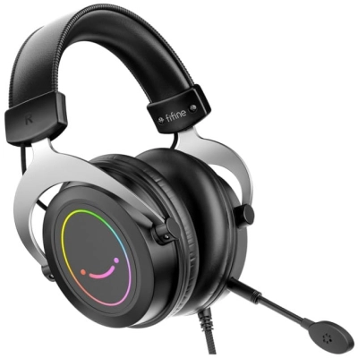 Słuchawki studyjne nauszne Fifine H3 AmpliGame RGB