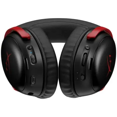 HyperX Cloud III S Wireless czerwony