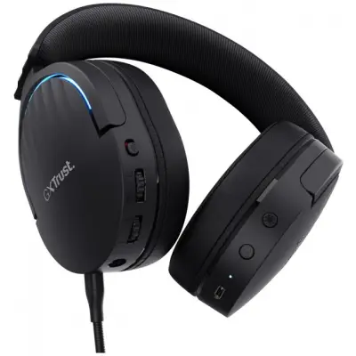 Trust GXT491 Fayzo Wireless Headset Czarne