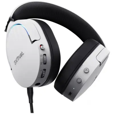 Trust GXT491W Fayzo Wireless Headset Białe