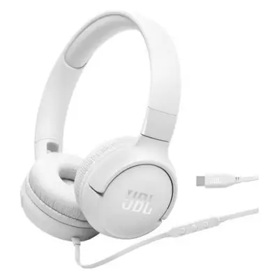 JBL Tune 520C USB-C biały