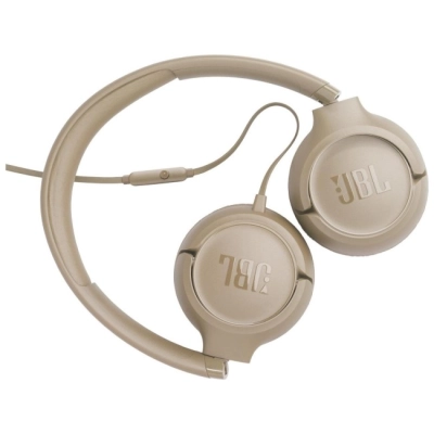 JBL Tune 530 Wired Beżowe