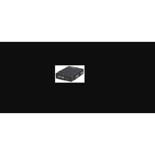 Manhattan Przełącznik KVM 4/1 USB (z audio)