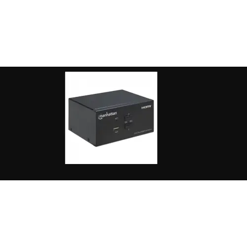 Manhattan Przełącznik KVM 2/1 HDMI, USB, 4K 30Hz